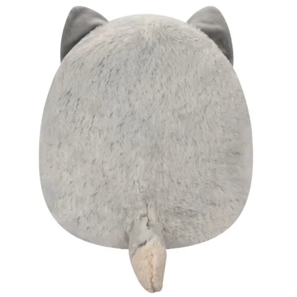 Squishmallows FuzzAMallow Official - Willy the Grey Wolf  - 12 Inch Plush - Picture 3 of 3